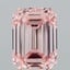 9.21 Ct. Fancy Intense Pink Emerald Lab Grown Diamond