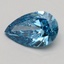 1.20 Ct. Fancy Vivid Blue Pear Lab Grown Diamond