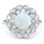 Retro Opal Cocktail Ring