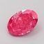1.35 Ct. Fancy Vivid Pink Oval Lab Grown Diamond