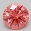 2.05 Ct. Fancy Vivid Pink Round Lab Grown Diamond