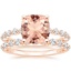 14KR Morganite Marseille Diamond Bridal Set (1/2 ct. tw.), smalltop view