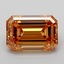 1.60 Ct. Fancy Light  Brown Emerald Lab Grown Diamond