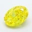 5.04 Ct. Fancy Vivid  Yellow Oval Lab Grown Diamond