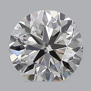 Round diamond — real photo