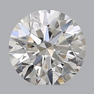 Round diamond — real photo