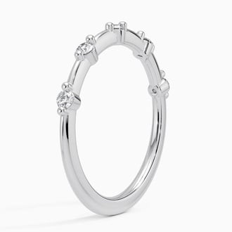1.1mm Aimee Diamond Ring in Platinum