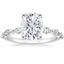 18K White Gold Joelle Diamond Ring (1/3 ct. tw.), smalltop view
