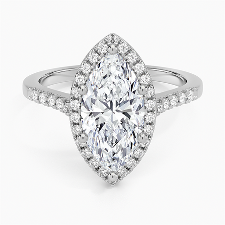 Odessa Halo Diamond Ring - Brilliant Earth