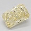 1.28 Ct. Fancy Intense Yellow Radiant Lab Grown Diamond