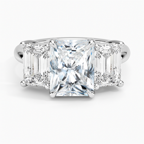 Luxe Rhiannon Three Stone Diamond Ring