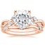 14KR Moissanite Willow Bridal Set (1/4 ct. tw.), smalltop view