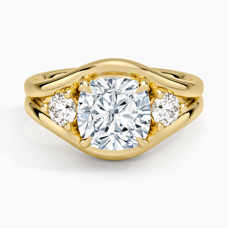 Frame Three Stone Diamond Ring (1/3 ct. tw.)