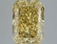 5.07 Ct. Fancy Vivid  Yellow Radiant Lab Grown Diamond