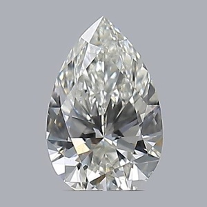 Pear diamond — real photo