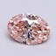 1.90 Ct. Fancy Vivid  Pink Oval Lab Grown Diamond