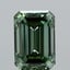 5.03 Ct. Fancy Vivid Green Emerald Lab Grown Diamond