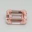 3.05 Ct. Fancy Intense Pink Emerald Lab Grown Diamond