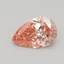 0.70 Ct. Fancy Intense Pink Pear Lab Grown Diamond