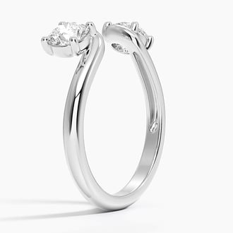 Round Lab Diamond Trio Stacking Ring (1 ct. tw.)