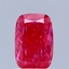 1.06 Ct. Fancy Vivid  Pink Cushion Lab Grown Diamond