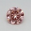 0.36 Ct. Fancy Vivid Pink Round Lab Grown Diamond