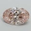 5.02 Ct. Fancy Intense Pink Oval Lab Grown Diamond