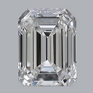 Emerald diamond — real photo