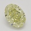 1.55 Ct. Fancy Yellow Oval Diamond