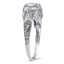 The Sycamore Ring, smalltop view on a hand