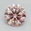 3.01 Ct. Fancy Light Pink Round Lab Grown Diamond