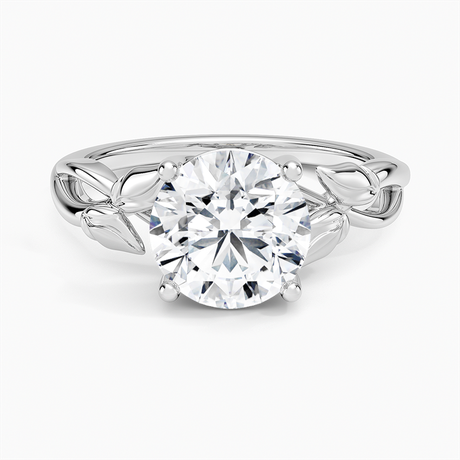 Budding Willow Solitaire Ring - Brilliant Earth