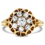 Victorian Diamond Cocktail Ring