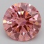 2.03 Ct. Fancy Vivid Pink Round Lab Grown Diamond