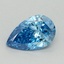1.01 Ct. Fancy Vivid Blue Pear Lab Grown Diamond
