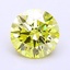 1.59 Ct. Fancy Intense  Yellow Round Lab Grown Diamond