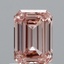 1.02 Ct. Fancy Vivid Pink Emerald Lab Grown Diamond