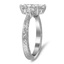 Adorned Hand Engraved Diamond Ring, smallside view