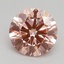 2.00 Ct. Fancy Intense Pink Round Lab Grown Diamond