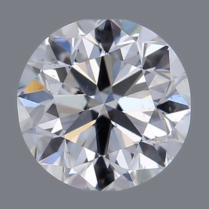 Round diamond — real photo