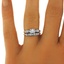The Solène Matched Set, smalltop view on a hand