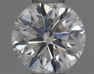 Round diamond — real photo