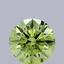 1.02 Ct. Fancy Vivid Green Round Lab Grown Diamond
