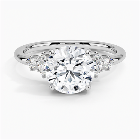 Platinum Miroir Diamond Ring
