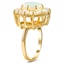The Boullee Ring, smalltop view on a hand