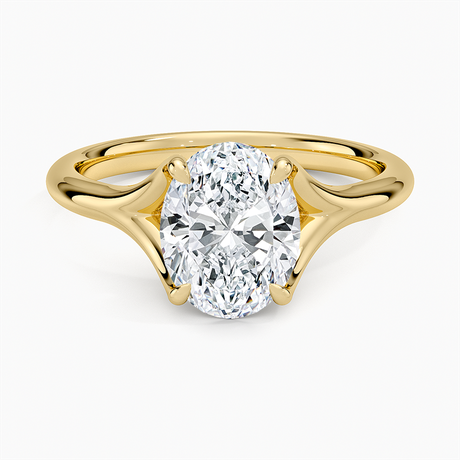 18K Yellow Gold Reverie Solitaire Ring