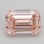 3.00 Ct. Fancy Intense  Pink Emerald Lab Grown Diamond