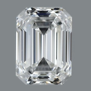 Emerald diamond — real photo