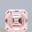 3.70 Ct. Fancy Intense Pink Asscher Lab Grown Diamond