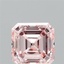 2.02 Ct. Fancy Intense Pink Asscher Lab Grown Diamond